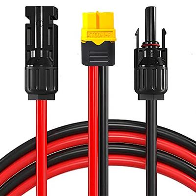  ELFCULB 10AWG 2FT Solar To XT60i Cable 2 10 25 35