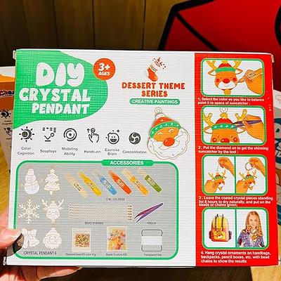 Diy Crystal Paint Arts And Crafts Set,DIY Crystal Pendant Kit