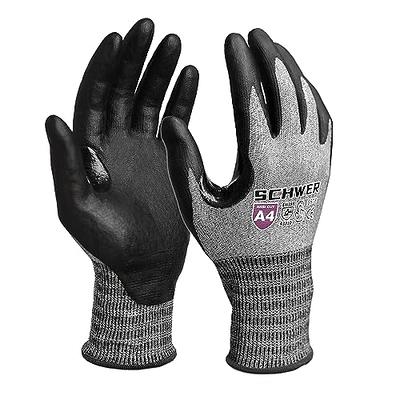 Schwer AIR-SKIN Cut Resistant Gloves with Foam Nitrile Coated, Extreme  Lightweight & Thin, Level 5 Wire Metal Gloves for Refined Work,  Touch-screen, 3D-Comfort Fit, Breathable, Black 1 Pair (M) - Yahoo Shopping