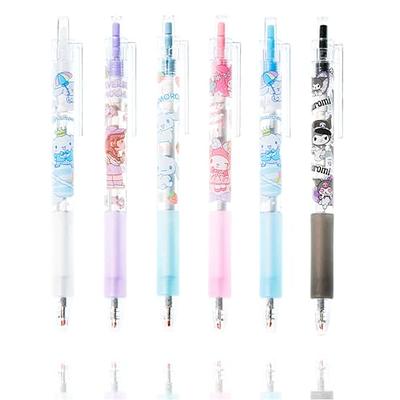 10 Multi Colors Cute Pens for Girls, Colorful Gel Ink Pens, 10 Pcs Kawaii  Roller Ball Fine Point Pen Set for Kids Girls Children Students Teens