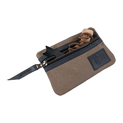 Waxed Canvas Mini EDC Pouch : Small Keychain Pouch for Micro Tool Tins –  Grimworkshop