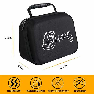 BOVKE Hard Carrying Case for OMRON Platinum BP5450 OMRON Gold BP5350 OMRON  7 Series BP7350 OMRON 10 Series BP7450 Wireless Blood Pressure Monitor,  Extra Room fits Premium Upper Arm Cuff, Black - Yahoo Shopping