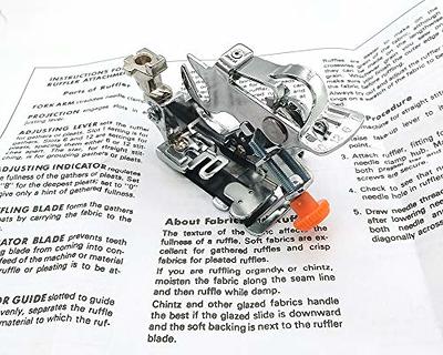 Windman Open Toe Walking Foot with Guide for Brother Singer Janome Sewing Machines Quilting Open Toe Even Feed Walking Foot for Stitching Stripes