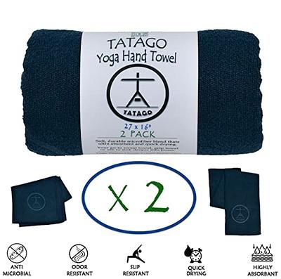 Heathyoga Non-Slip Hot Yoga Towel, Stickyfiber Yoga Mat Towel with