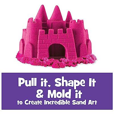 Kinetic Sand Set: 1lb Blue Sand, Storage, Molds, Tools - Sensory Toys, Ages  3+