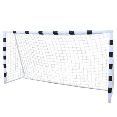 Icoud Combination Soccer Goal Portable Soccer Goals for Backyard 8ft Steel  Frame Football Goal with All Weather Net for Kids Youth, Blue-white