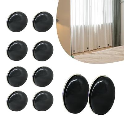 10 Pack Shower Curtain Magnets, Rubber Covered Rustproof Shower Curtain Weights Bottom, Shower Curtain Weights for Outdoor Curtain Tablecloth Flag