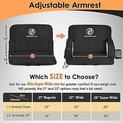 Heated Stadium Seat,Foldable Portable Bleacher Chair,Electric Heated Seat  Cushion with Back Support Shoulder Strap,Waterproof Anti-Slip Bottom,Stadium  Chairs for Outdoor Sporting Games Camping Travel - Yahoo Shopping