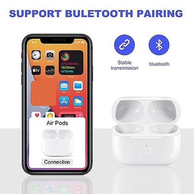 For AirPods 3rd Generation Charging Case Cover Wireless Charging Case  Compatible Bluetooth Sync Quick-Pairing Button