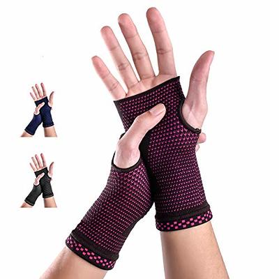 ABYON Wrist Compression Sleeves (Pair) for Carpal Tunnel and Pain Relief  Treatment,Wrist Support for Women and Men.Breathable and Sweat-Absorbing carpal  tunnel wrist brace (Pink, Small) - Yahoo Shopping