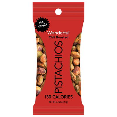 Wonderful Pistachios, Honey Roasted, 8 Packs