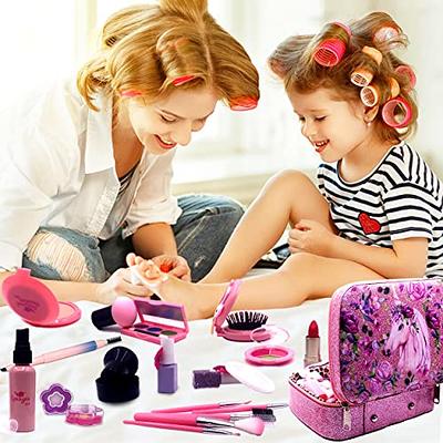 Kids Makeup Kit for Girl - Kids Makeup Kit Toys for Girls Real