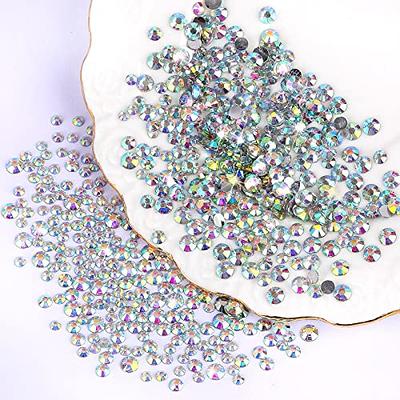  25000Pcs Gold AB Rhinestones, 3mm/4mm/5mm Gold