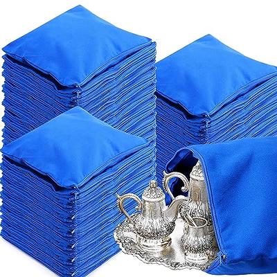  Anti Tarnish Storage Bag 9 x 12  Fabric Cloth Bags for  Sterling Silver Jewelry Silverware Trays and More : Clothing, Shoes &  Jewelry