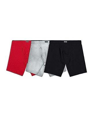 Fruit of the Loom Men's Crafted Comfort Stretch Boxer Briefs