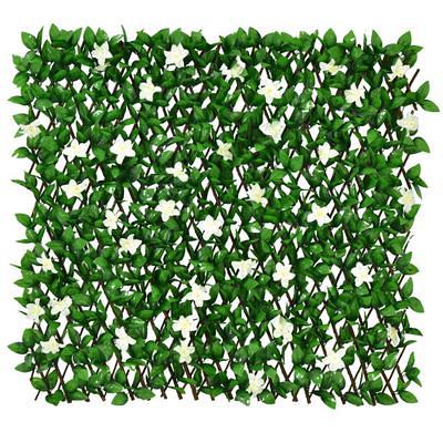 Faux Ivy Leaf Decorative Privacy Fence-40 x 95