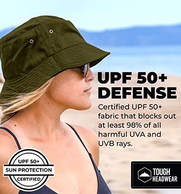 Tough Headwear Bucket Hats for Men - Fishing Hat - Mens Beach Hat - Bucket  Hat for Women - Beach Hats for Women - Sun Hats Green - Yahoo Shopping