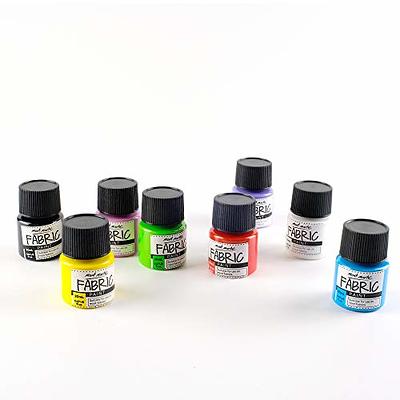 Mont Marte Permanent Fabric Paint Set 8 x 20ml Vivid Colours for