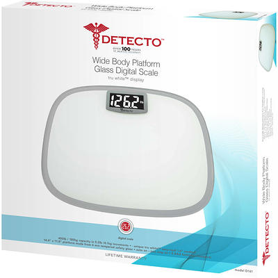 Glass Digital Scale with Marble Design White - Taylor