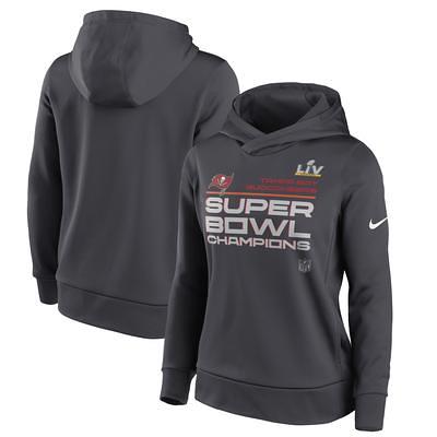 Men's Nike Pewter Tampa Bay Buccaneers Sideline Logo Performance Pullover  Hoodie