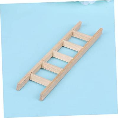 1:12TH Dollhouse Miniature Ladder Pretend Play Props Kids Toys