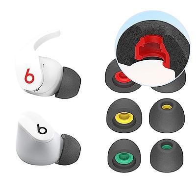  AhaStyle 3 Pairs Beats Studio Buds Ear Hooks Anti-Slip Ear  Covers Silicone Accessories【Not Fit in The Charging Case】 Compatiable with  New Beats Studio Buds 2021 (White) : Electronics