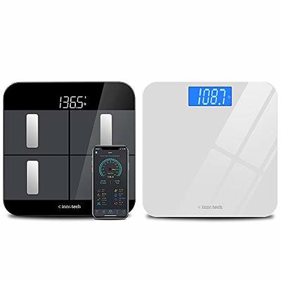 Innotech Smart Body Fat Scale Bluetooth Digital Scales for Weight and Body  Composition BMI Analyzer with Free APP (Please Download The Latest