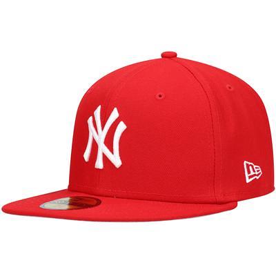 Men's New Era Black/Red York Yankees Heart Eyes 59FIFTY Fitted Hat