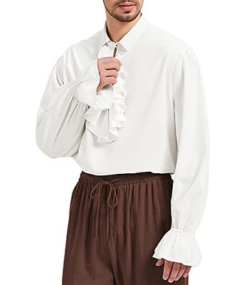 Mens Ruffled Pirate Shirt 