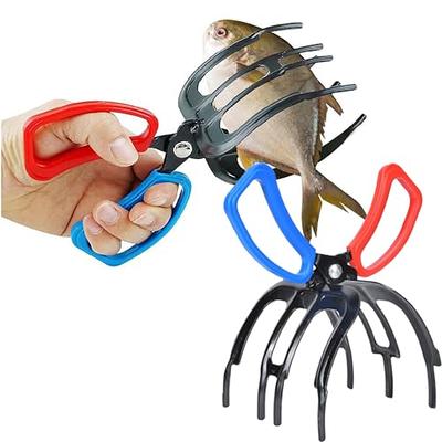 Upgrade 3 Claw Fish Gripper, 2024 New Metal Fishing Pliers Gripper Fish  Control Clamp, Multifunctional Three Teeth Fishing Pliers for Most  Freshwater Fish Grip Tackle Holder (3 Claw) - Yahoo Shopping