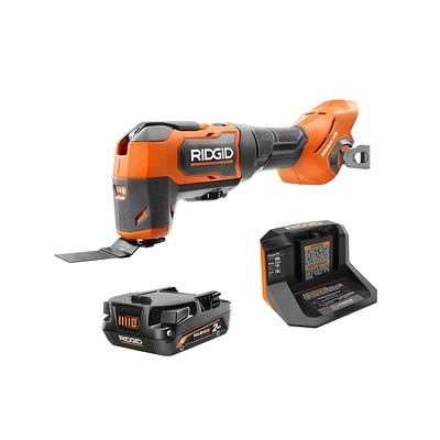 Ridgid 18V Cordless Combo Kit (6-Tool) with (1) 2.0 Ah Battery, Charger and Tool Bag