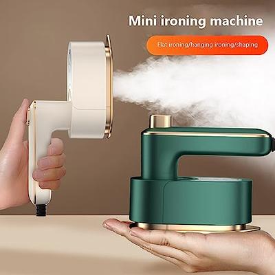 Portable Mini Ironing Machine, Portable Mini Iron Machine, Mini Iron  Steamer, Handheld Mini Ironing Machine for Home and Travel (Off White) -  Yahoo Shopping