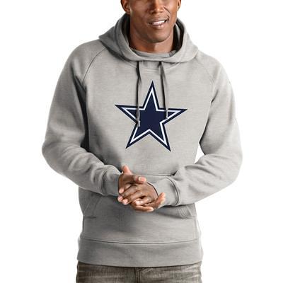 Dallas Cowboys New Era Fleece Retro Joe Pullover Hoodie - Navy/White