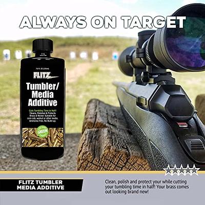 Flitz TA 04885 Green Tumbler Media Additive, 7.6 oz. Bottle