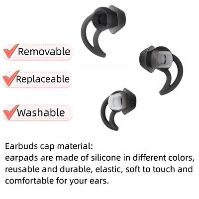 Earbud Tips Soft Silicone Earbuds Replacement Tips Fit for in-Ear  Headphones(Inner Hole from 3.8mm - 4.2mm Earphones) 9 Pairs S/M/L