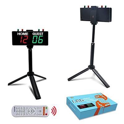 Digital Scoreboard, Electronic Scrore Keeper for Ping Pong, Cornhole,  Shuffleboard, Volleyball and More, Change Scores with Remote Control,  Indoor
