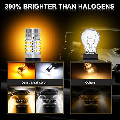 2024 Punisher 40,000LM H7 LED Bulbs, Ultra-Bright TalonLED Chips, 6000K  Pure White, Easy Plug-N-Play Installation Fog light, IP68 Waterproof, Pack  of