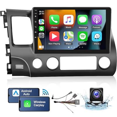 Westods Portable Wireless Carplay Car Stereo with 2.5K Dash Cam - 9.3 HD  IPS Screen, Android Auto, 1080p Backup Camera, Loop Recording, Bluetooth,  GPS Navigation Head Unit, Car Radio Receiver - Yahoo Shopping