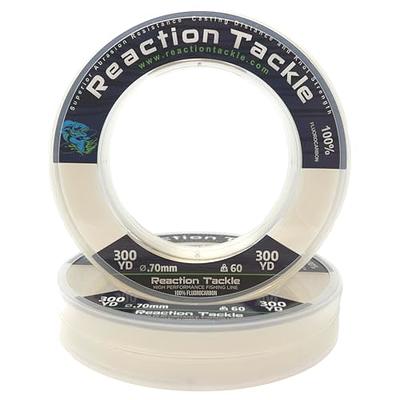Reaction Tackle 100% Pure Fluorocarbon Fising Line - Leader Line/Clear /  30LB 300 Yd - Yahoo Shopping