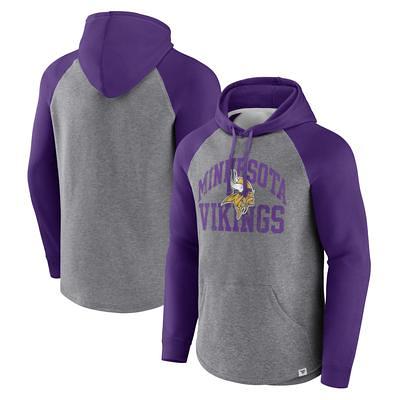 Minnesota Vikings Fanatics NFL Collection Fade Out Purple Pullover