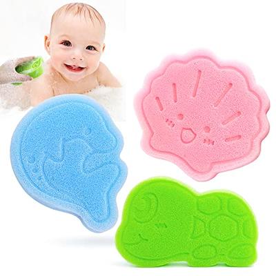 Naroa Baby Bath Sponge, Natural Soft Sea Sponge for Newborn Baby Bathing, Premium Unbleached Sea Wool Sponge for Toddlers Soft Skin