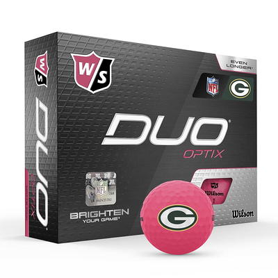 Wilson Staff Duo Soft + NFL Golf Balls Green Bay Packers 12 Count