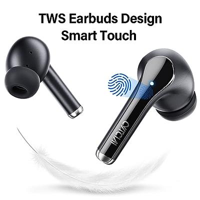 Bluetooth Headphones Wireless Earbuds 80hrs Playtime Wireless Charging Case  Digital Display Sports Ear buds with Earhook Premium Deep Bass IPX7