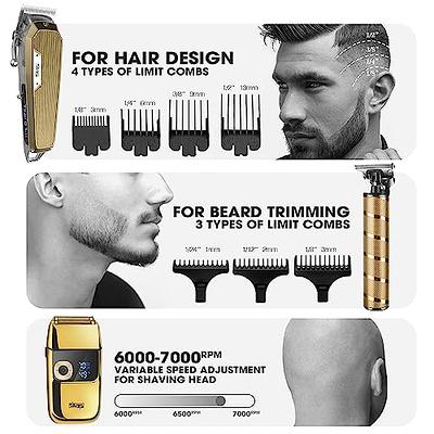 DSP® Professional Barber Clippers Set for Men - Cordless Bald