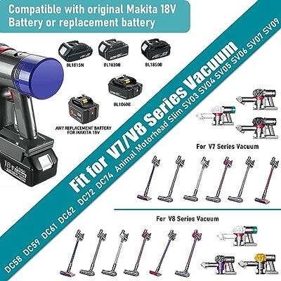 Adapter for Makita 18V Battery Convert For Dyson V6 V7 V8 Series Vacuums  Hot