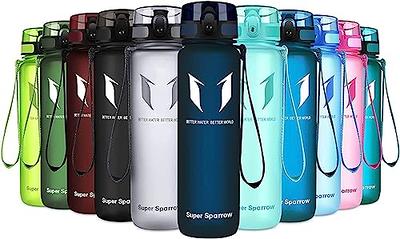 ZEROFEEL Water Bottles with Times to Drink, 35 OZ Motivational