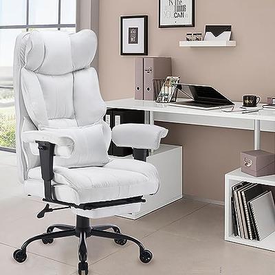 Efomao Fabric Office Chair, Big and Tall Office Chair 400 lb