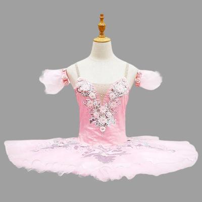 New Professional Ballet Tutu Girls White Platter Pancake Tutu Ballerina  Party Dress Adult Women Child Kids Ballet Dance Costume