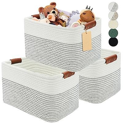 Storage Basket for Shelves, Rectangle Storage Basket for Toys, Storage