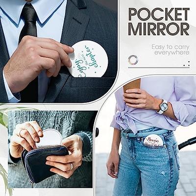 LAMANSH® (Pack of 20) Small Size Round Handheld Purse Mirror for Women –  Lamansh